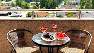 Habitación estándar doble | Terraza o patio