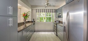 Stovetop, dishwasher, cookware/dishes/utensils - Villa Westshore (Weston)