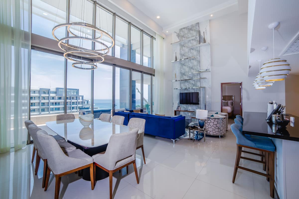 4 Bedroom Loft Ocean View | 高級寢具、記憶棉床墊、迷你吧贈品、房內夾萬