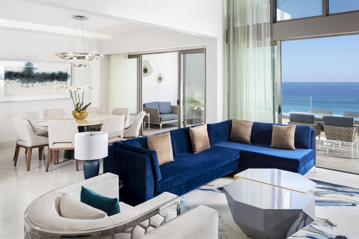 3 Bed Loft Ocean View | 高級寢具、記憶棉床墊、迷你吧贈品、房內夾萬
