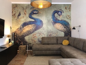 Smart TV, fireplace, books, stereo - Fantastic villa with swimming pool, private tennis court and beautiful garden near Lagos (Lagos)
