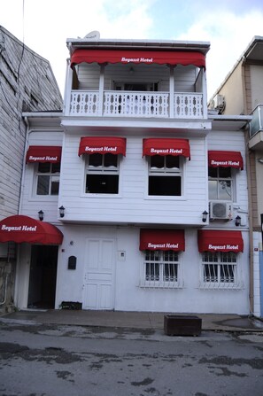 Façade de l’hébergement