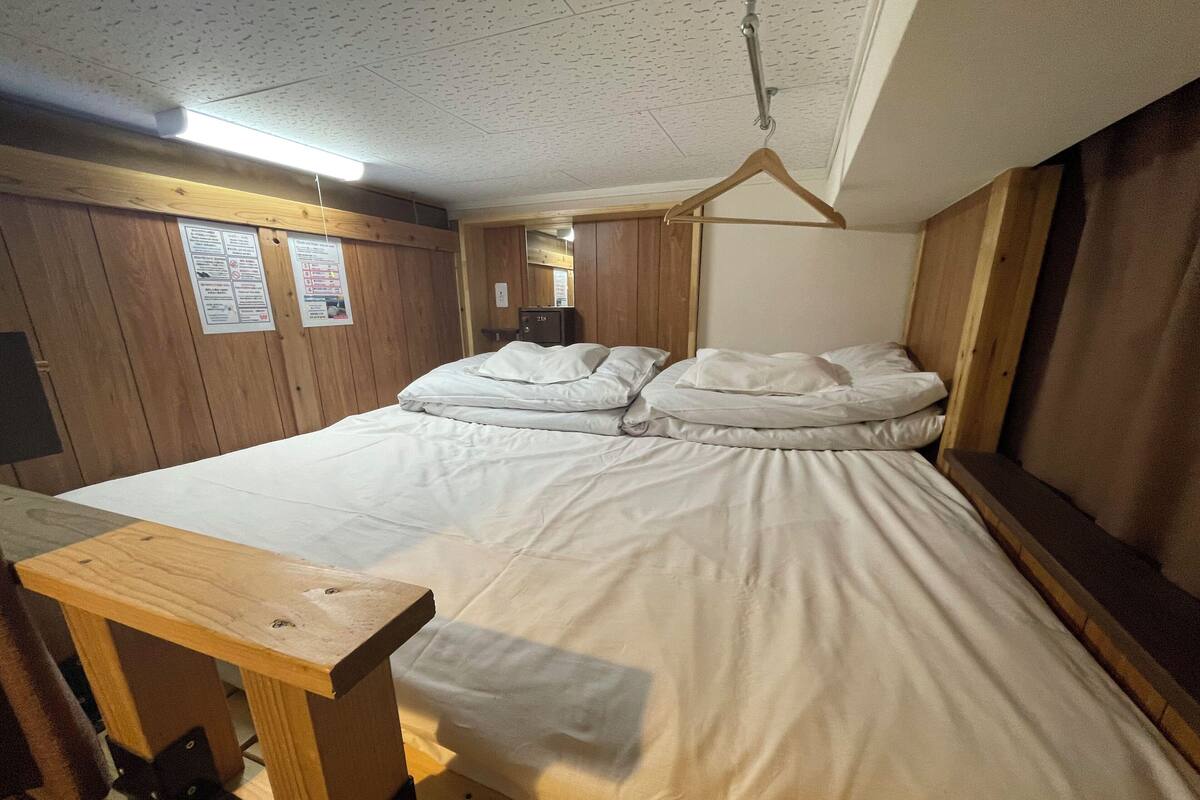 1 Bed (2 Single mat Use) for 2 guests in Shared Dormitory Room