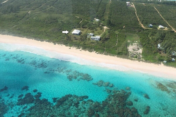 Atlantic Sunrise beachfront home on a spectacular and pristine pink sand beach