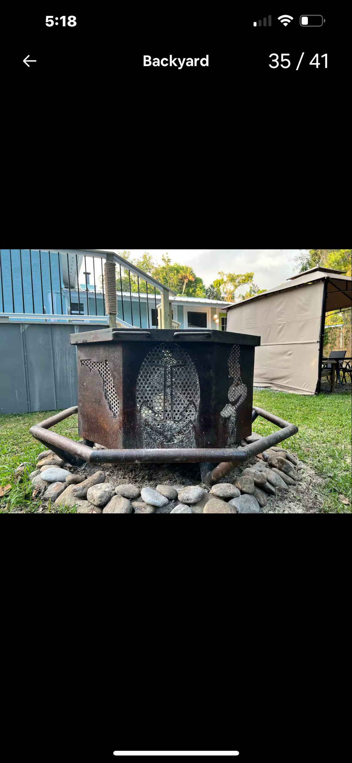 Enceinte de l’hébergement