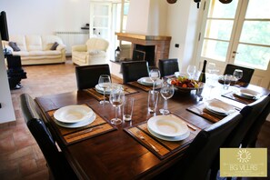 Dining - Luxury Villa Tuscany (Bagni di Lucca)
