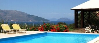 Modern comfortable villa with private pool and stunning view
