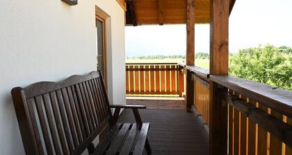 Cozy apartment with panoramic views of mountains and Neuschwanstein Castle