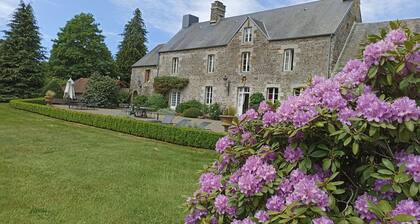 18th century manor located on the edge of a quiet village near Mont St Michel