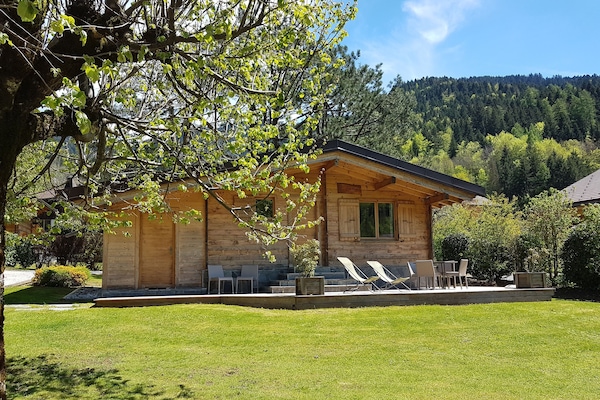 LES CHALETS D'EMILE
Le Lachat (son jardin)