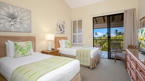2 bedrooms, internet, bed sheets