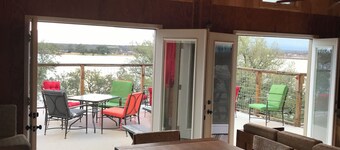 Hefner Lake Front Cabin with Dock
