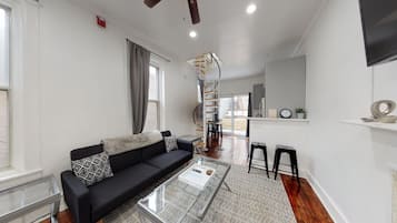 Drexel Duplex Private Yard and Deck garden | Individually decorated, individually furnished, desk, iron/ironing board