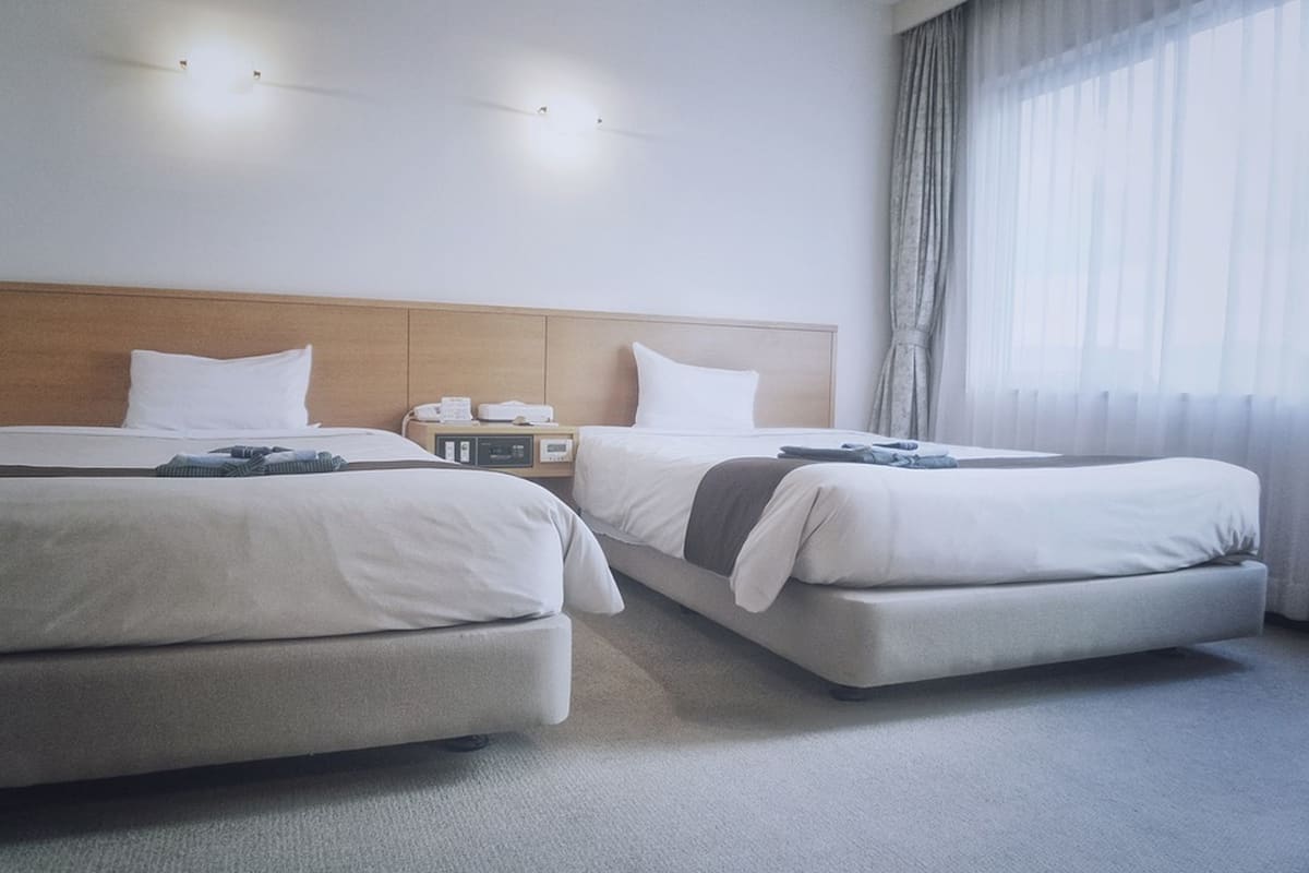 Blackout drapes, iron/ironing board, rollaway beds, free WiFi
