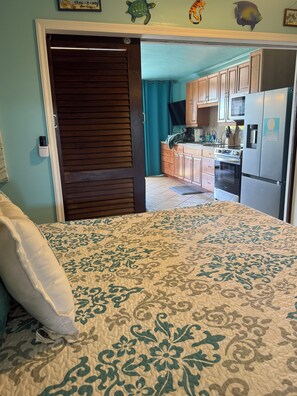 1 bedroom, memory foam beds, iron/ironing board, WiFi