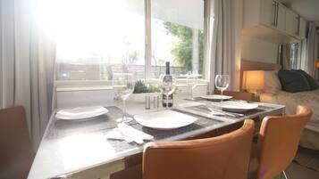 1 bedroom, iron/ironing board, travel crib, free WiFi