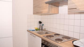 Apartment | Schreibtisch, Bügeleisen/Bügelbrett, kostenloses WLAN, Bettwäsche