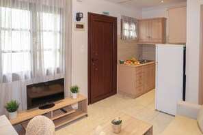 Junior Apartment | View from room - Chrissomallis Apartments (Skiathos)