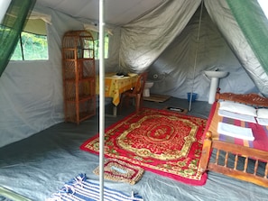 Basic Tent | Rollaway beds, bed sheets - Wild eco safari (Thissamaharama)