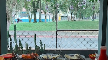 Fachada da propriedade