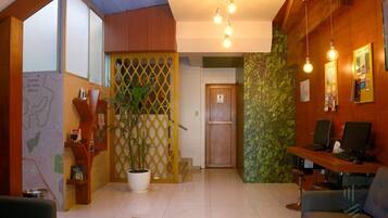 Sala de estar en el lobby