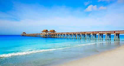 Tropical Retreat Pool Home close to Downtown & Naples Beaches