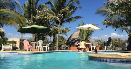 A family/friendly place to Rest and Enjoy the Sun in Monterrico Beach