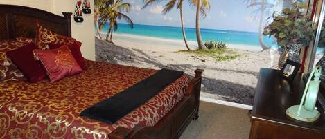 2 bedrooms, iron/ironing board, free WiFi, bed sheets