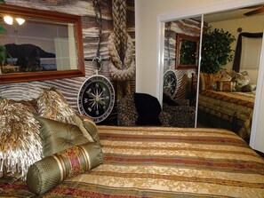 2 makuuhuonetta, silitysrauta/-lauta, ilmainen Wi-Fi, vuodevaatteet