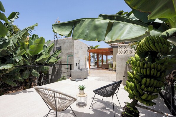 Terrace/patio - Home2Book Garachico Ocean View & Wifi (Las Cruces)