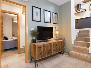 1 soverom, strykejern/-brett, reiseseng for barn og wi-fi (inkludert)