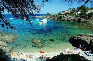Plage à proximité, serviettes de plage