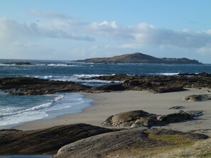 Liegestühle, Strandtücher