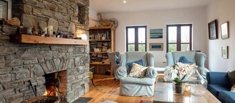 壮大な景色を望むモダンな家... Wild Atlantic Way ... Wifiアクセス無料