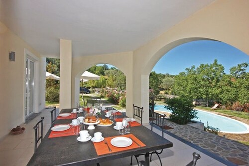 Villa Don Agostino with swimming pool surrounded by greenery