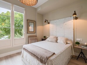 1 makuuhuone, silitysrauta/-lauta, vauvan matkasänky, ilmainen Wi-Fi