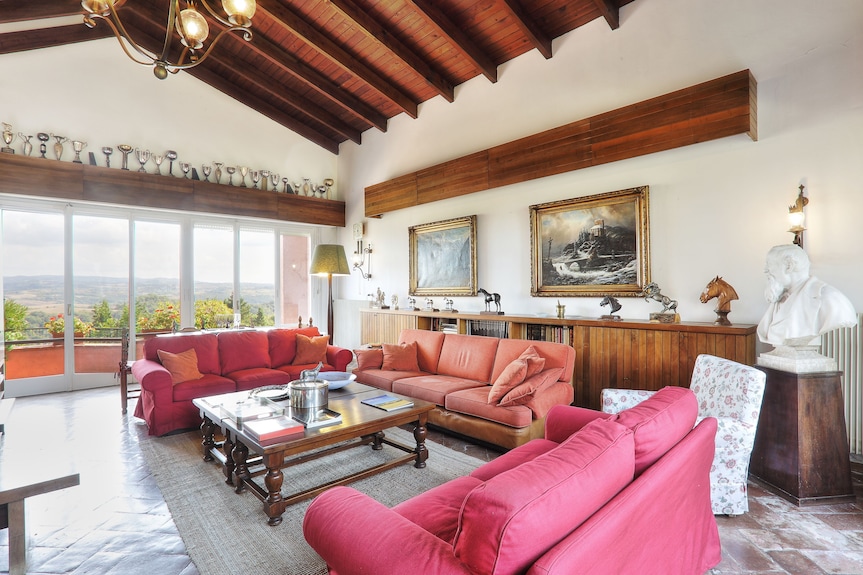 Villa With Amazing Pool And Private Tennis For Private Use - San Miniato