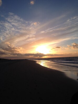 In Strandnähe, Liegestühle