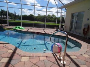 Una piscina climatizada