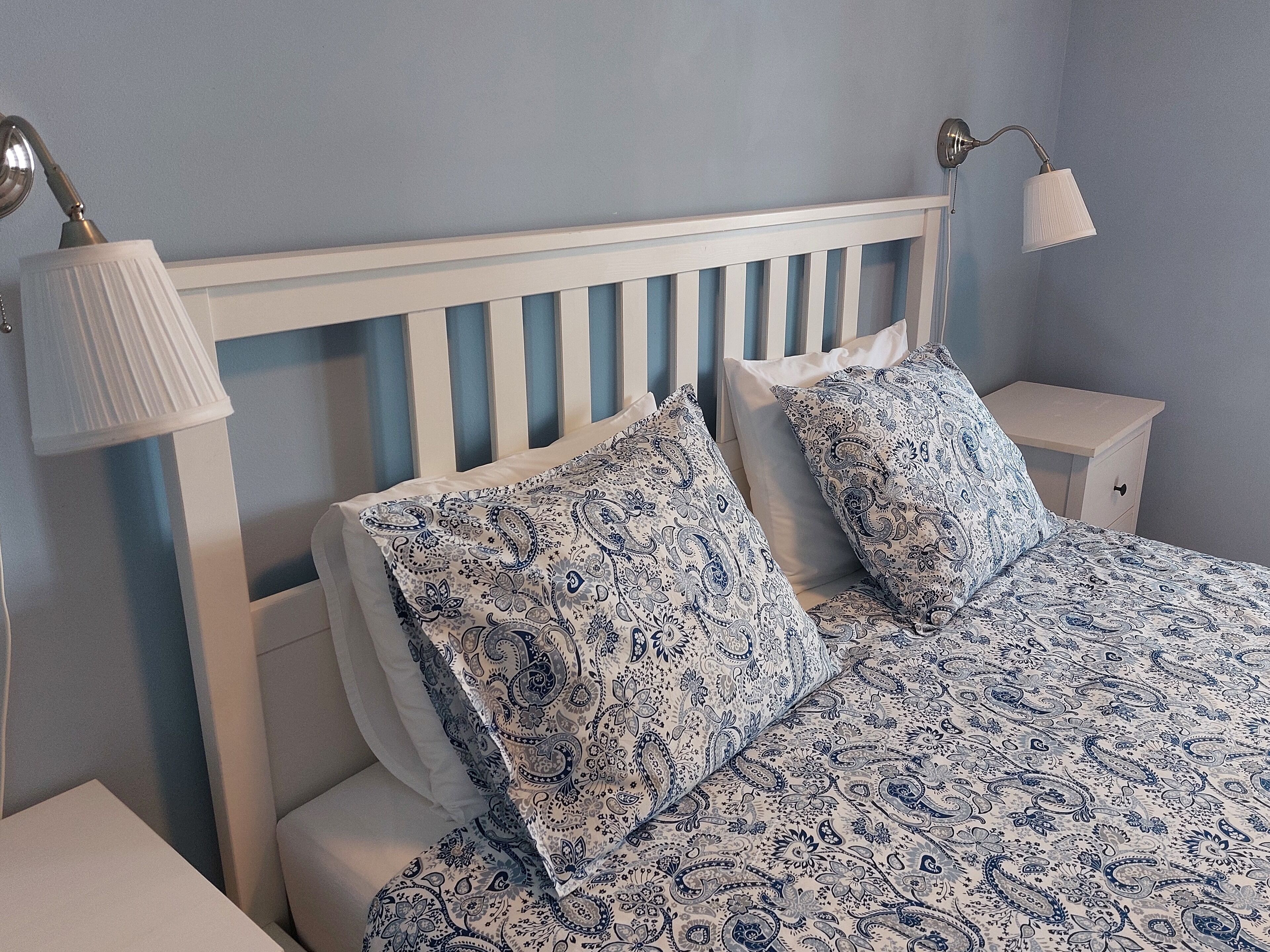 2 chambres, fer et planche à repasser, lit parapluie, Wi-Fi gratuit