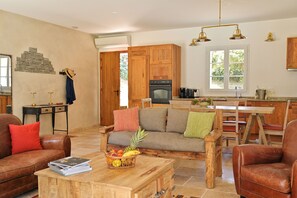 TV, ping pong, books