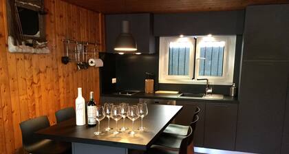 En chalet, T4 cálido con carácter, terraza con vista panorámica