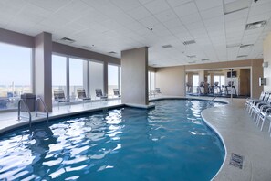 Indoor pool, outdoor pool
