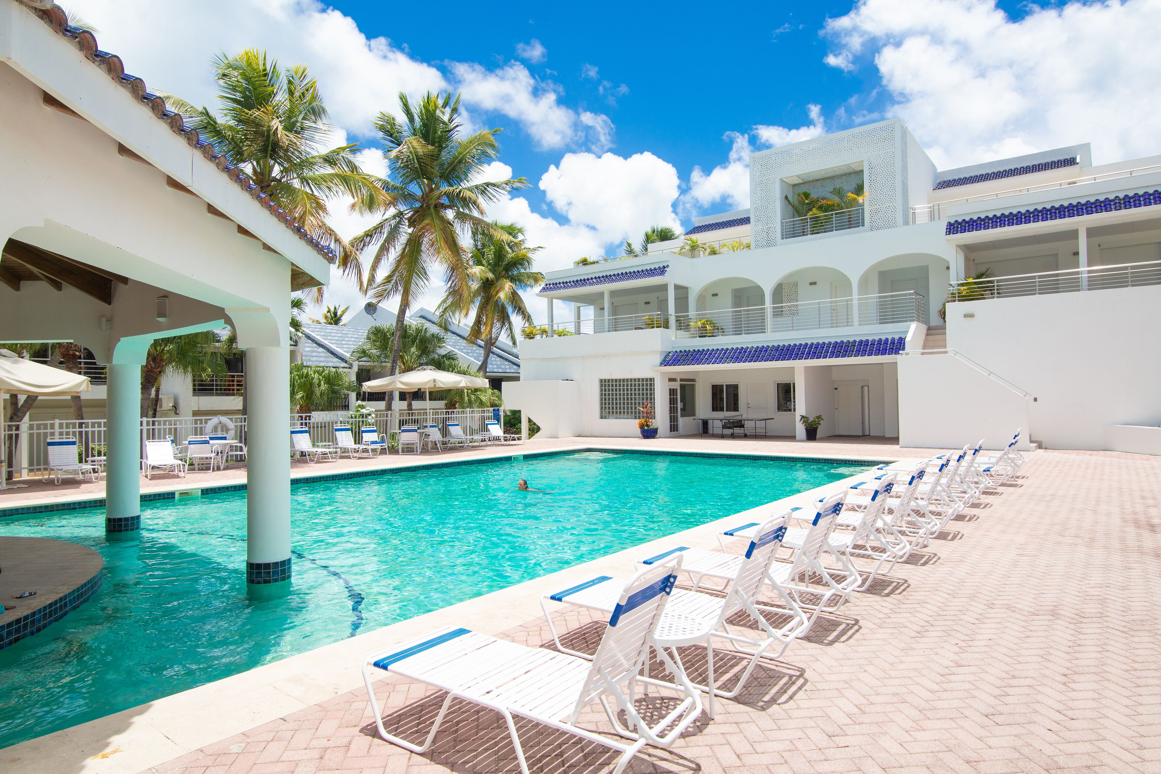 Alberca al aire libre 