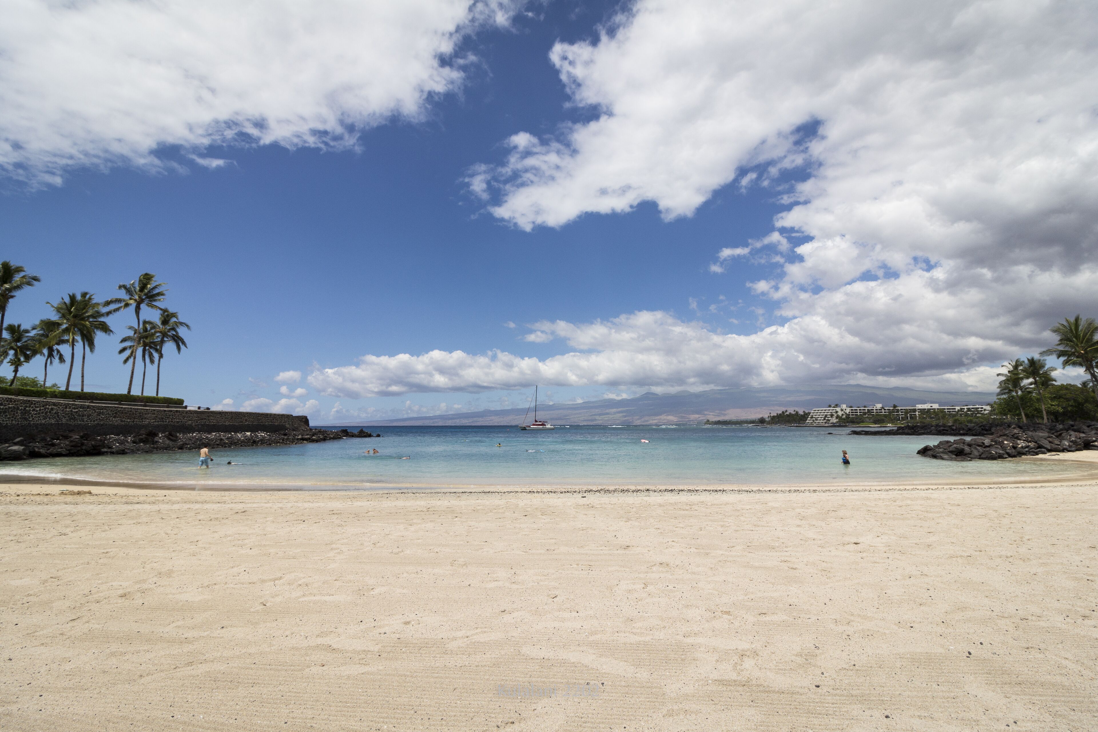 Sun loungers, beach towels