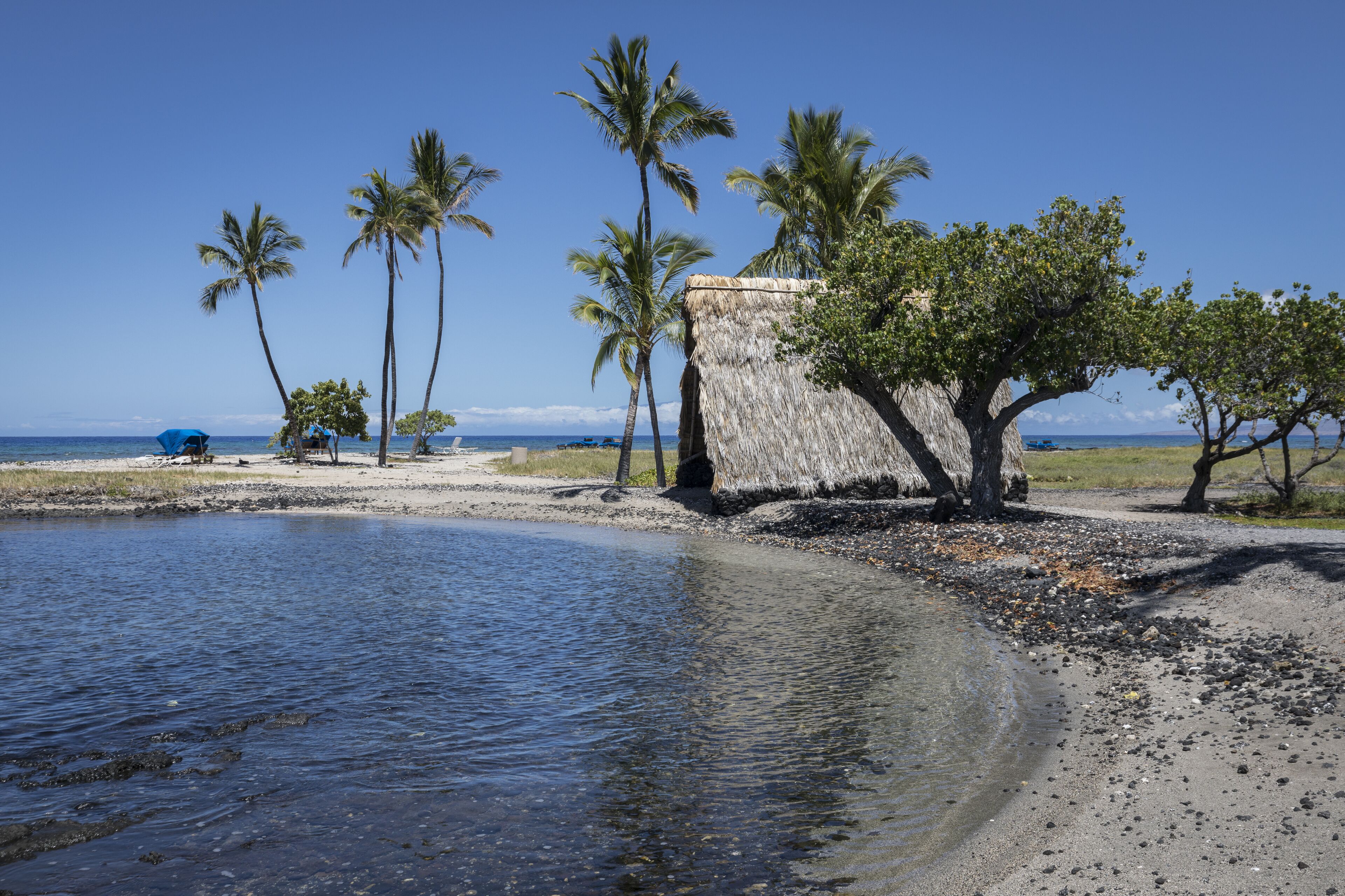 Sun loungers, beach towels