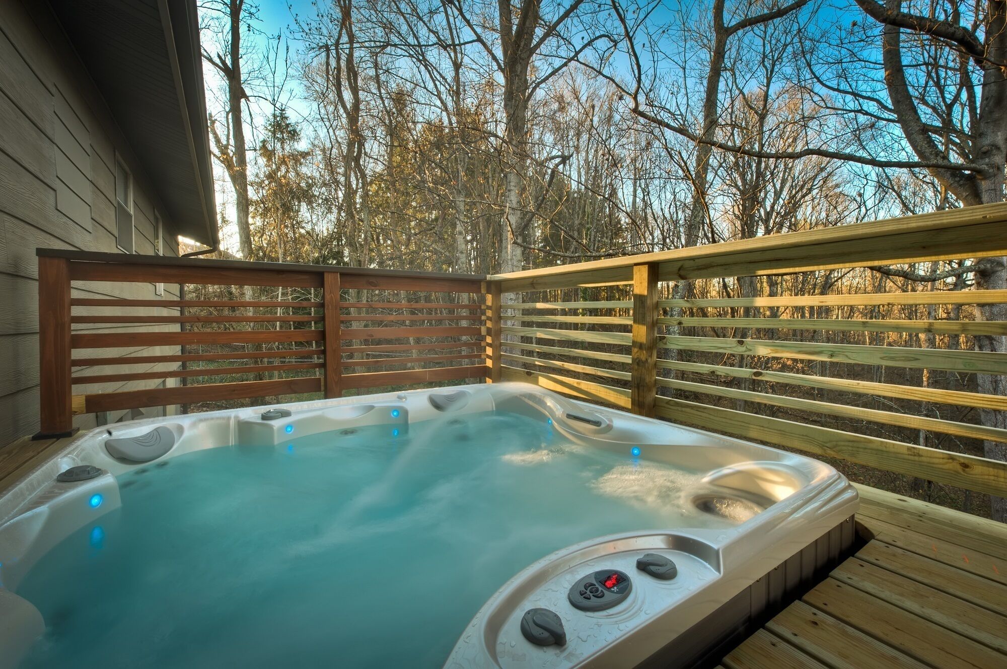 Bain à remous extérieur