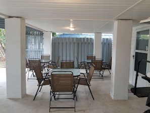 Outdoor dining