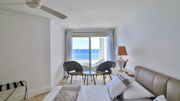 2 bedrooms, in-room safe, iron/ironing board, travel cot