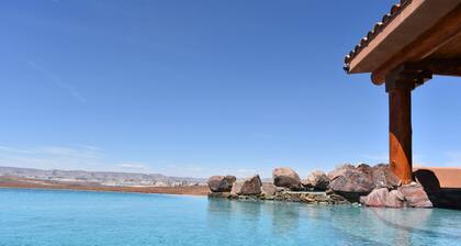 CUSTOM BUILT STUNNING Home Towering above the Colorado River/Lake Pow